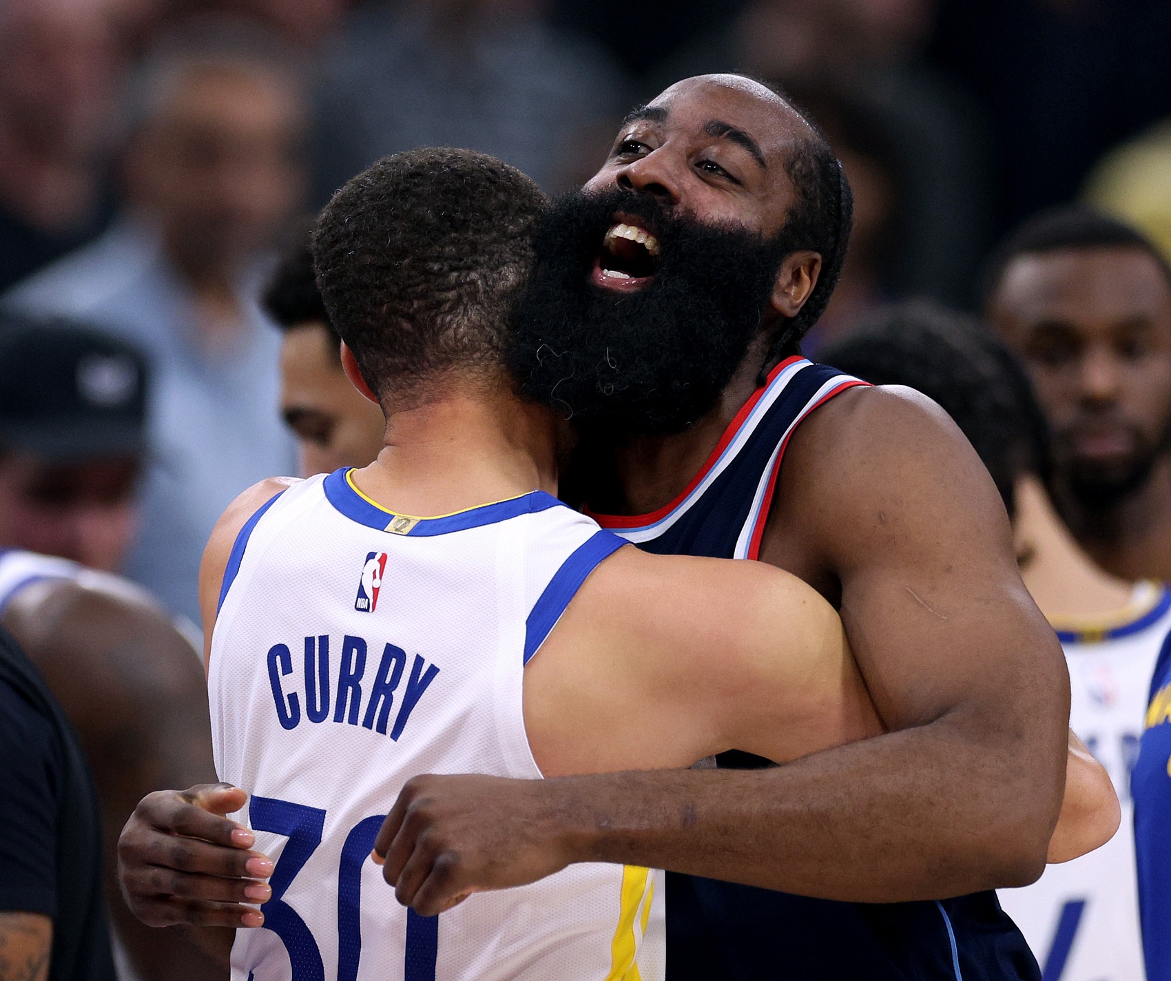  諸神黃昏！庫里哈登先后50+ NBA歷史首次兩名35歲以上球員轟50+！